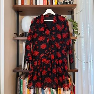 Zara - Floral Dress